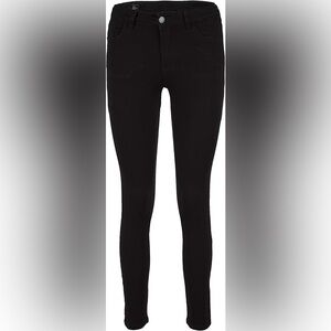 Armani Exchange Womens Dark Wash Black Super Skinny Jeans Size 28